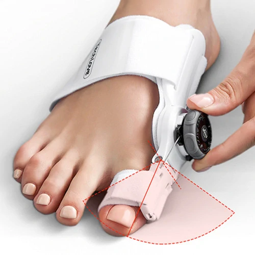 Valgus dlaha nastaviteľná Bandáž na hallux valgus