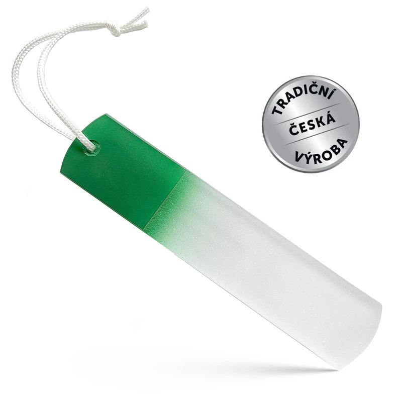  Antibakteriálny sklenený pilník na päty 16,5 cm