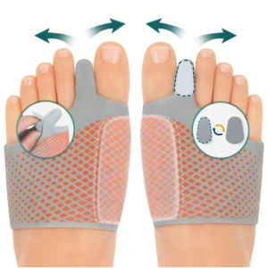 Bandáž na vybočený palec s 2 typmi oddeľovačov palca a gélovej vložky