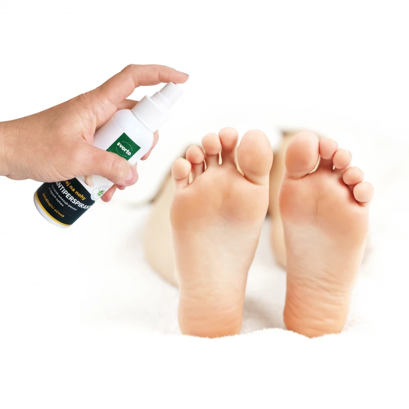 Sprej na nohy antiperspirant 