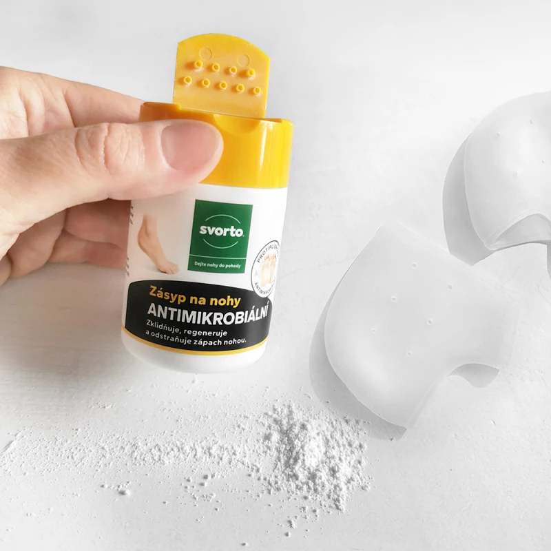 Zásyp na nohy antimikrobiálny 50 G