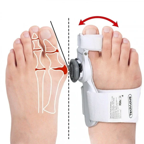 Valgus dlaha nastaviteľná Bandáž na hallux valgus