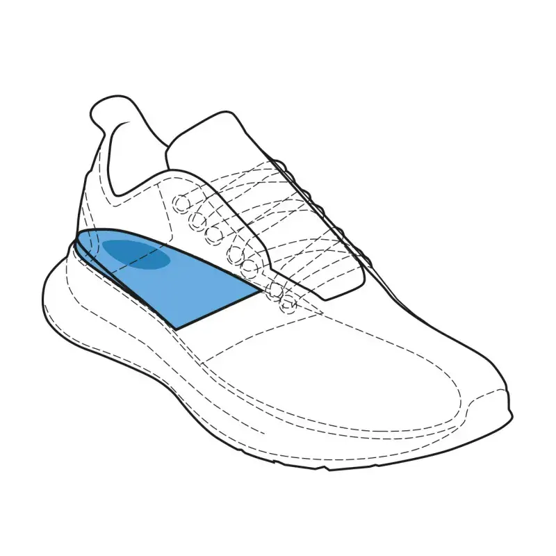 Gélové podpätenky pre pätovú ostrohu